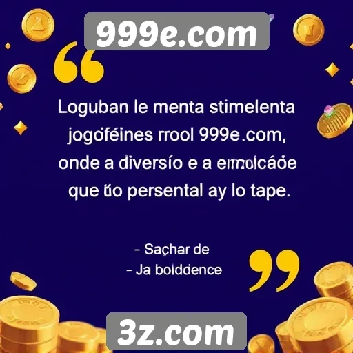 Opiniões de jogadores sobre a experiência no 999e.com